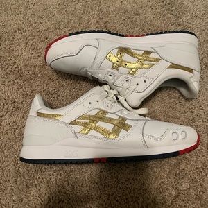 Size 9 - ASICS GEL-Lyte III OG x KITH Tokyo Trio Pack - Super Gold 2020